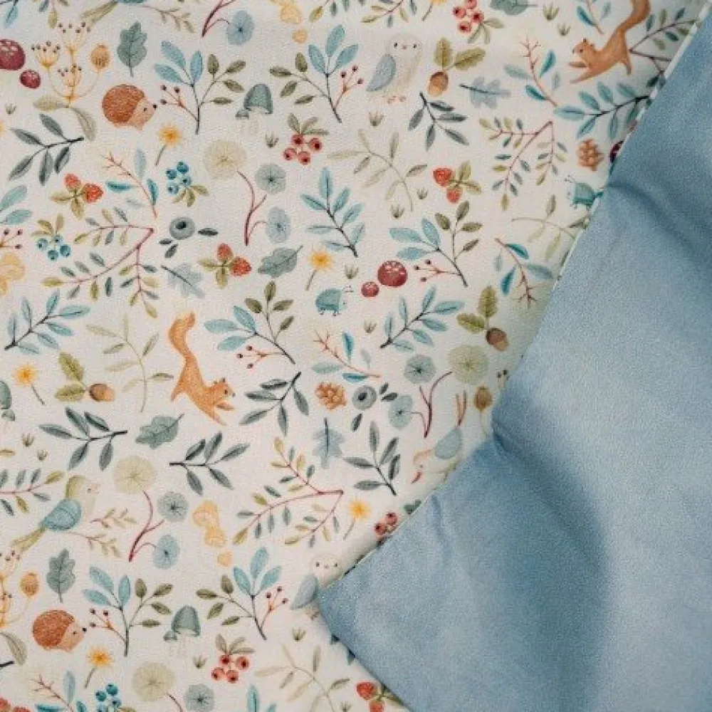 Little Dutch Eenpersoons dekbedovertrek - Meerkleurig - Forest Friends - Forest Wonders