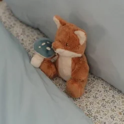 Little Dutch Eenpersoons hoeslaken - Blauw - Forest Friends - Forest Adventure