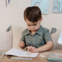 Little Dutch Etui met inhoud - Blauw - Forest Friends