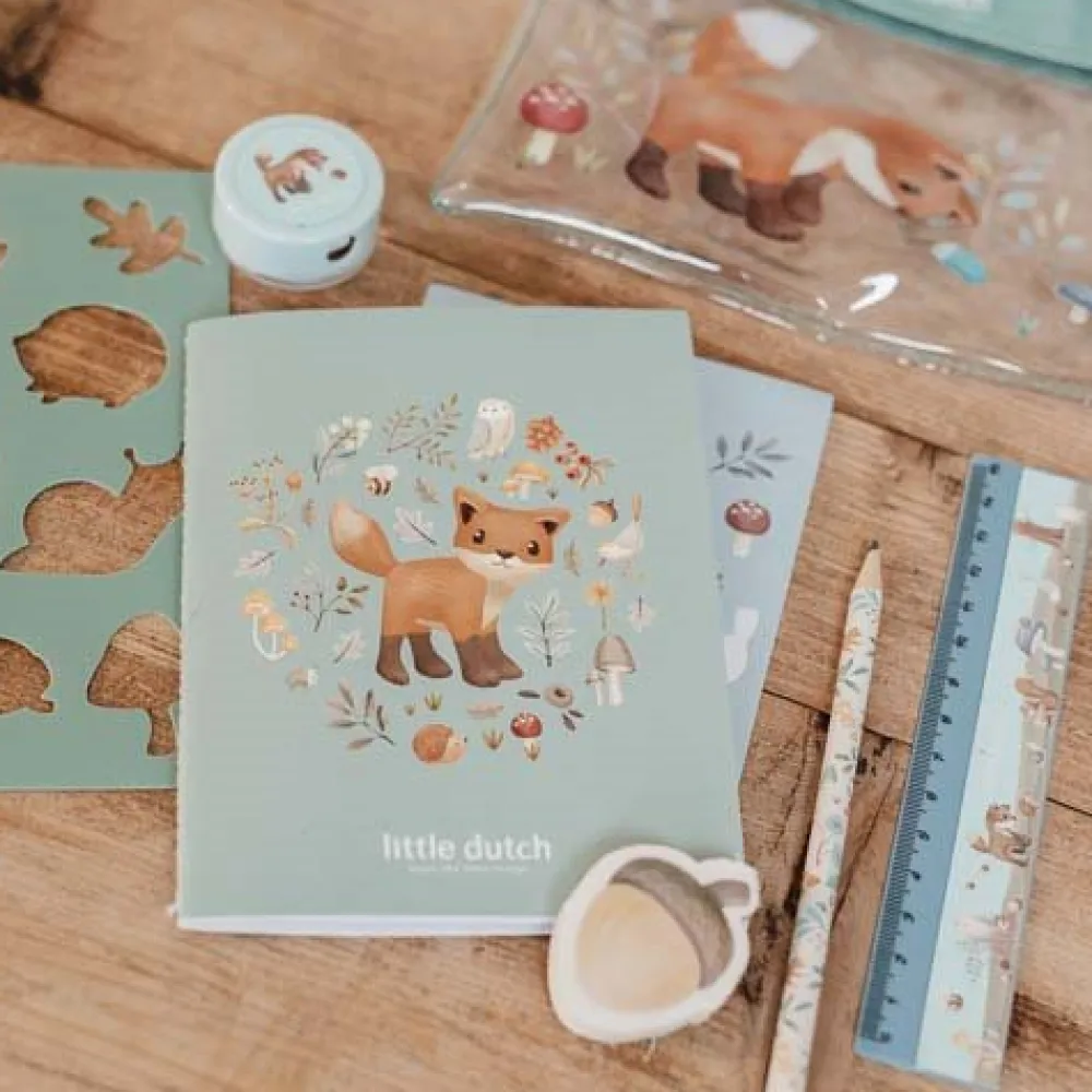 Little Dutch Etui met inhoud - Blauw - Forest Friends
