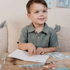 Little Dutch Etui met inhoud - Blauw - Forest Friends