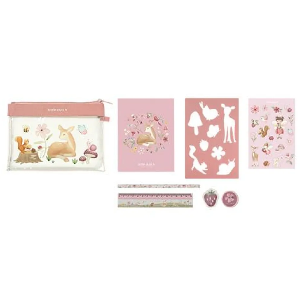 Little Dutch Etui met inhoud - Roze - Fairy Garden