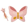 Little Dutch Feeënvleugels en toverstaf - Roze - Fairy Garden