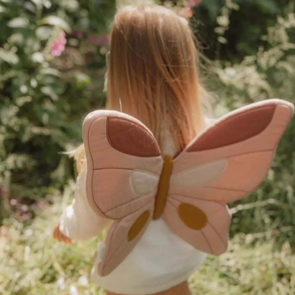 Little Dutch Feeënvleugels en toverstaf - Roze - Fairy Garden