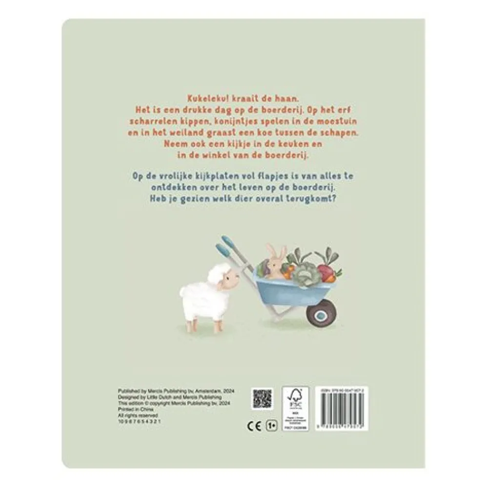 Little Dutch Flapjesboek Boerderij - Meerkleurig - NL