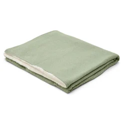 Little Dutch Gebreid ledikantdeken - Fleece – Groen – Essentials