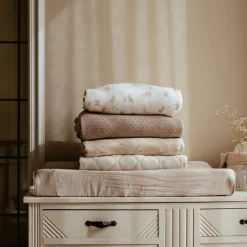 Little Dutch Gebreid ledikantdeken - Fleece - Beige - Essentials