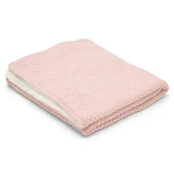 Little Dutch Gebreid ledikantdeken - Fleece - Roze - Essentials