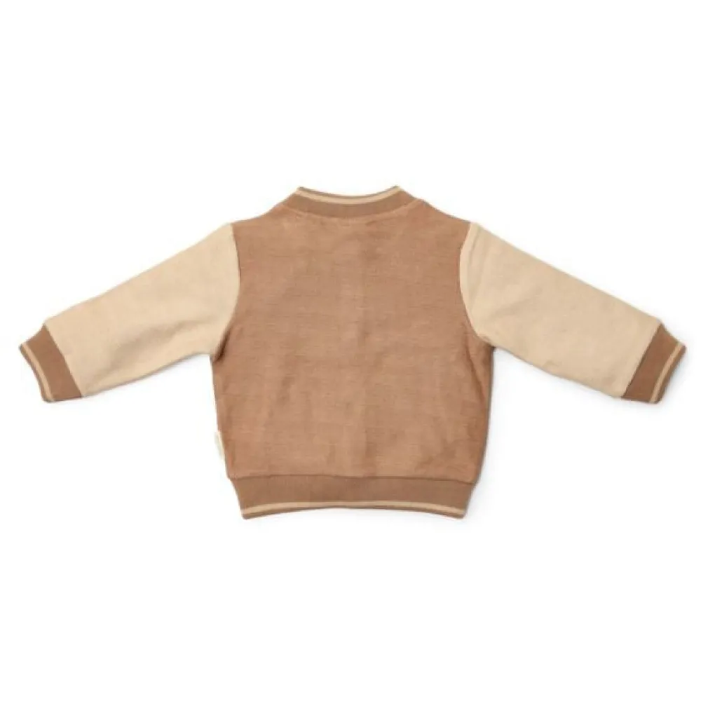 Little Dutch Gebreid vest - Bruin - Forest Friends