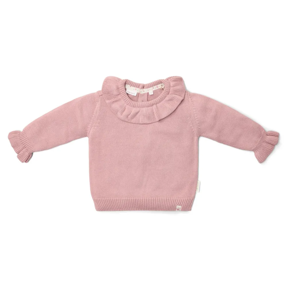Little Dutch Gebreide trui - Roze - Fairy Garden