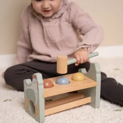 Little Dutch Hamerbankje met ballen  Little Farm