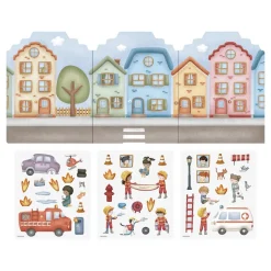 Little Dutch Herbruikbare Stickers - Essentials - Jim