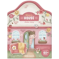 Little Dutch Herbruikbare Stickers - Essentials - Rosa