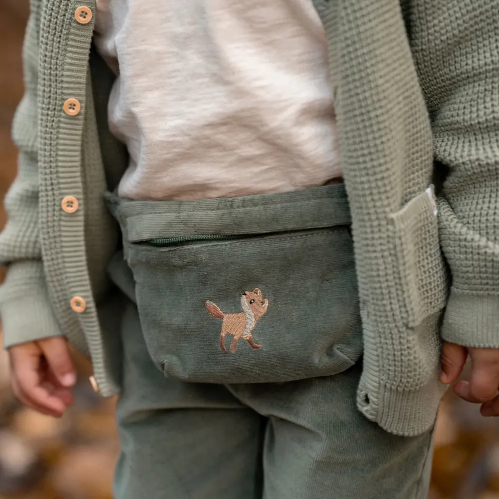 Little Dutch Heuptasje - Groen - Maat one size - Forest Friends