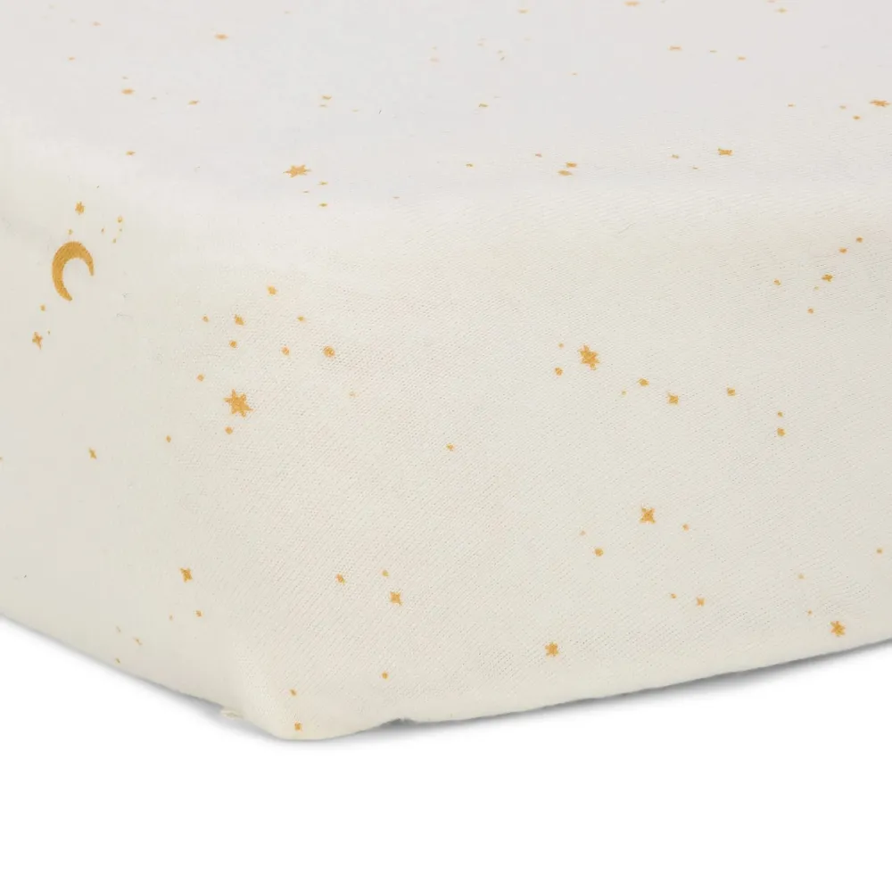 Little Dutch Hoeslaken - Wit - 70 x 140/150 cm - Newborn Naturals - Little Goose