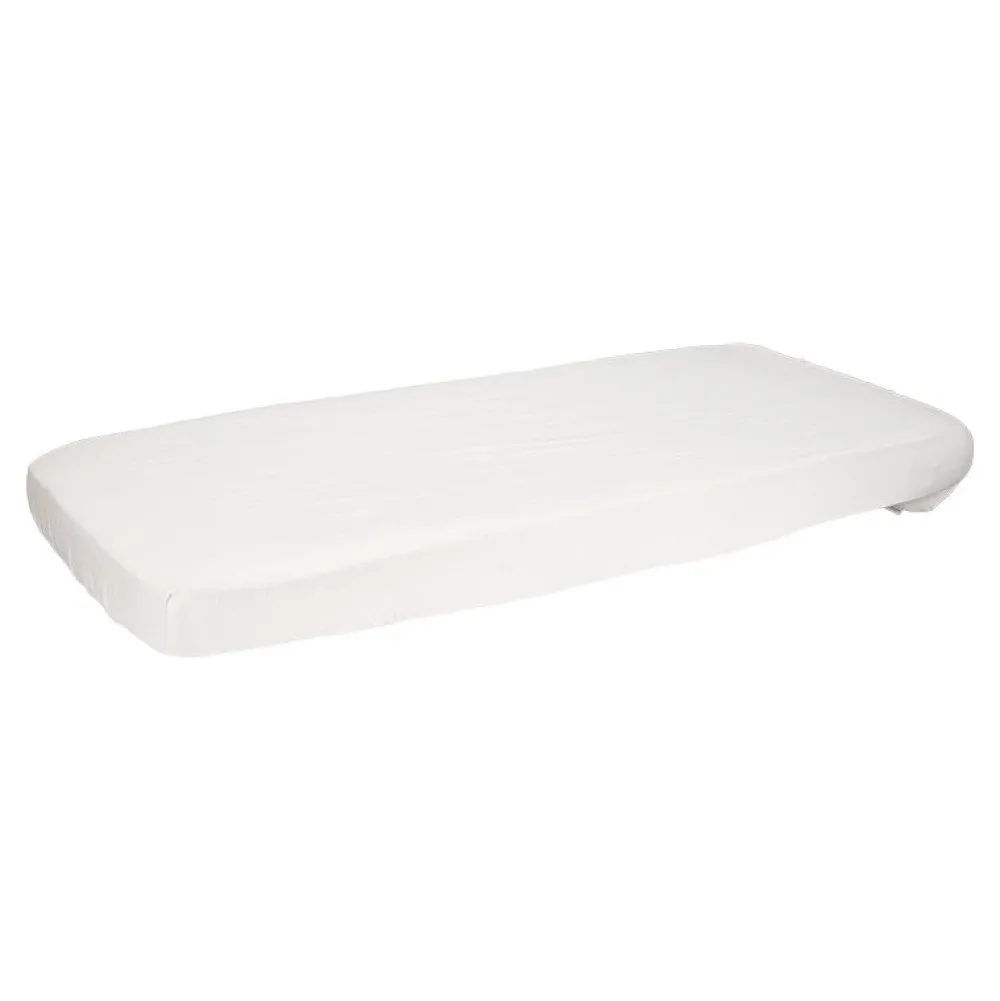 Little Dutch Hoeslaken hydrofiel wieg Soft White