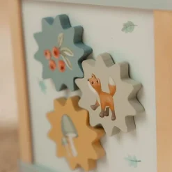 Little Dutch Houten activiteitenkubus - Blauw - Forest Friends