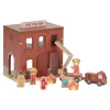 Little Dutch Houten brandweerkazerne – Rood – Essentials