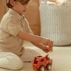 Little Dutch Houten brandweerwagen – Rood – Essentials