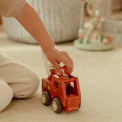 Little Dutch Houten brandweerwagen – Rood – Essentials