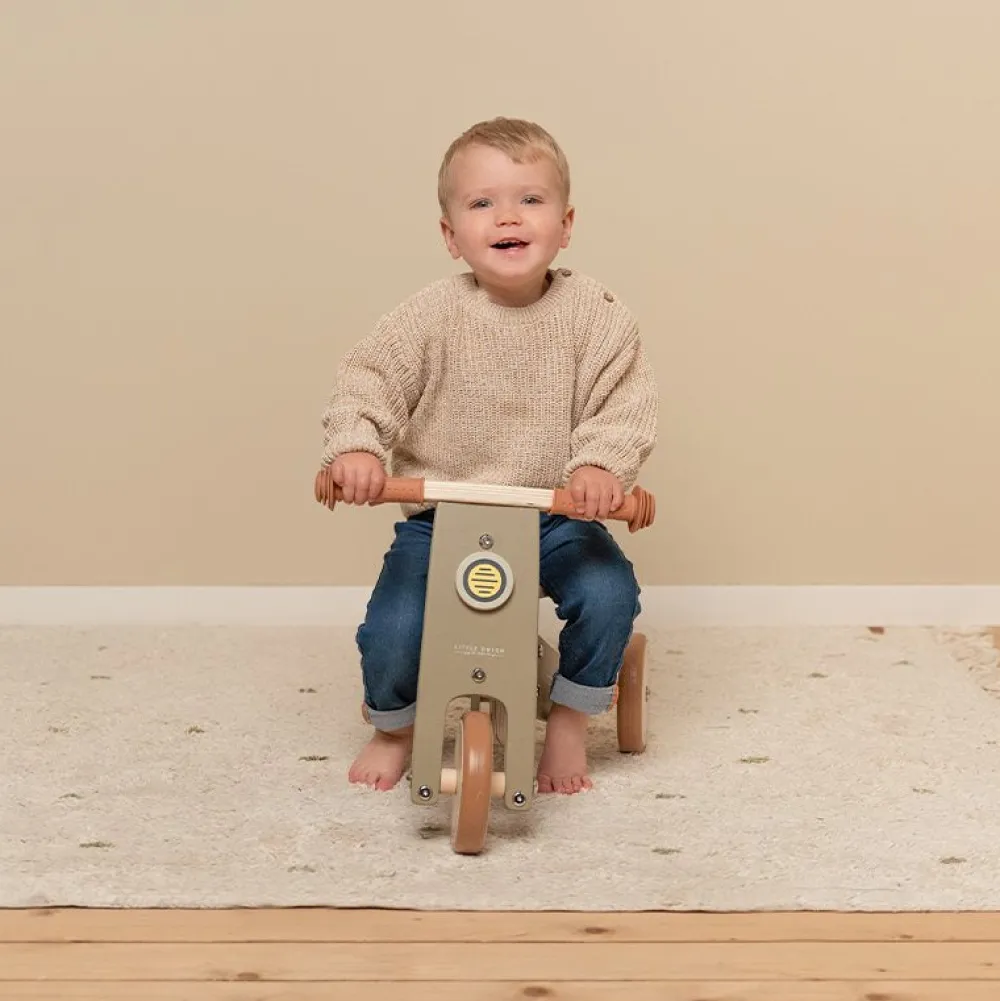 Little Dutch Houten Driewieler Olive