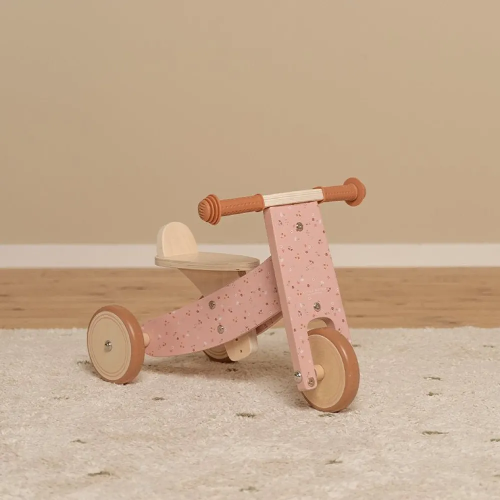 Little Dutch Houten Driewieler Roze