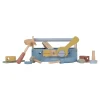Little Dutch Houten gereedschapskist - Blauw - Essentials