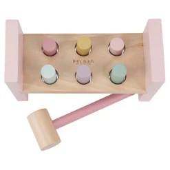 Little Dutch Houten Hamerbank - Roze - Fairy Garden