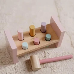 Little Dutch Houten Hamerbank - Roze - Fairy Garden