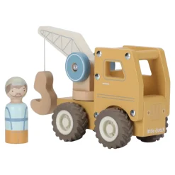 Little Dutch Houten hijskraan – Geel – Essentials