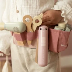 Little Dutch Houten kappersset – Roze – Essentials