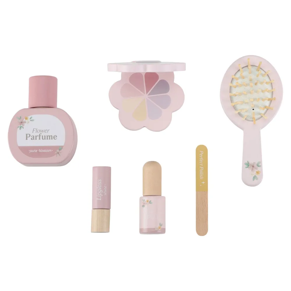 Little Dutch Houten kaptafel - Roze - Essentials