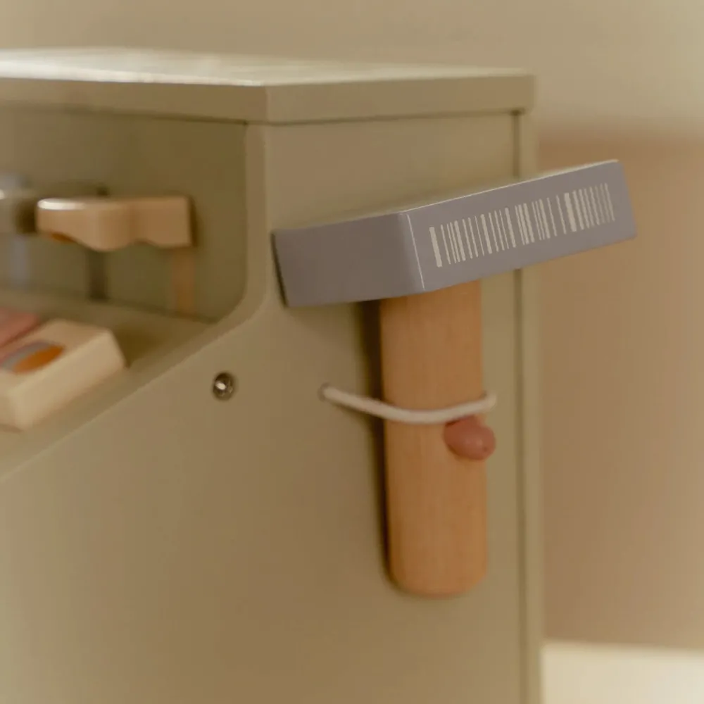 Little Dutch Houten kassa - Groen – Essentials