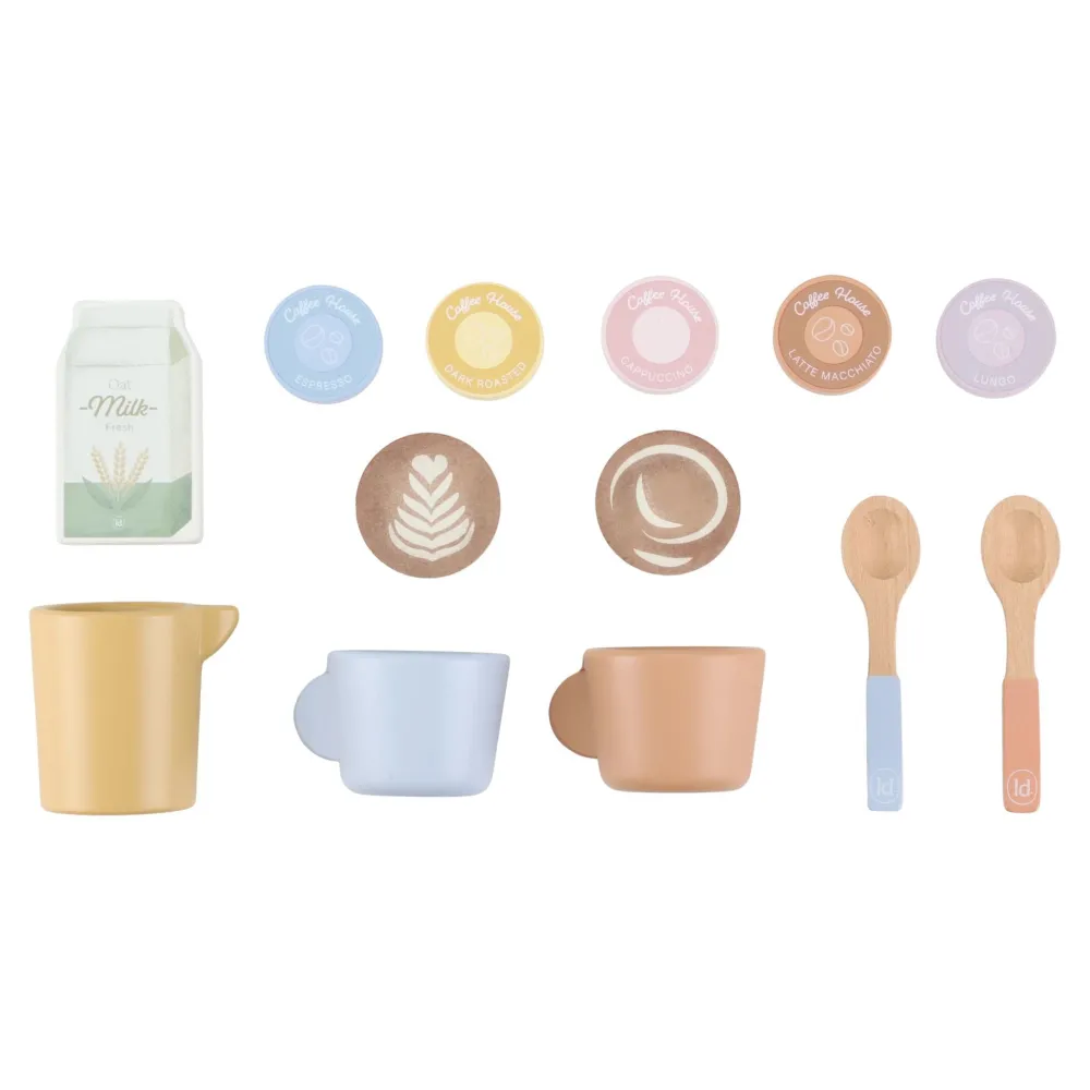 Little Dutch Houten koffiezetapparaat - Groen - Essentials