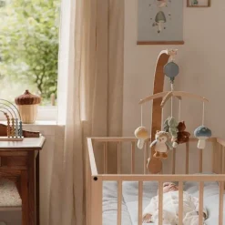 Little Dutch Houten Muziekmobiel - Blauw - Forest Friends