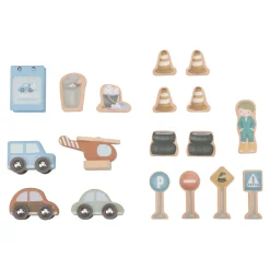 Little Dutch Houten parkeergarage – Blauw – Essentials