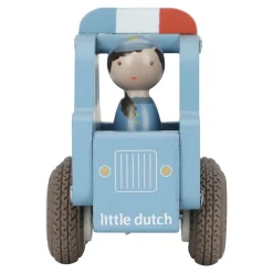Little Dutch Houten politiewagen – Blauw – Essentials