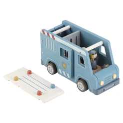 Little Dutch Houten politiewagen – Blauw – Essentials