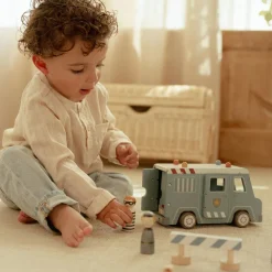 Little Dutch Houten politiewagen – Blauw – Essentials