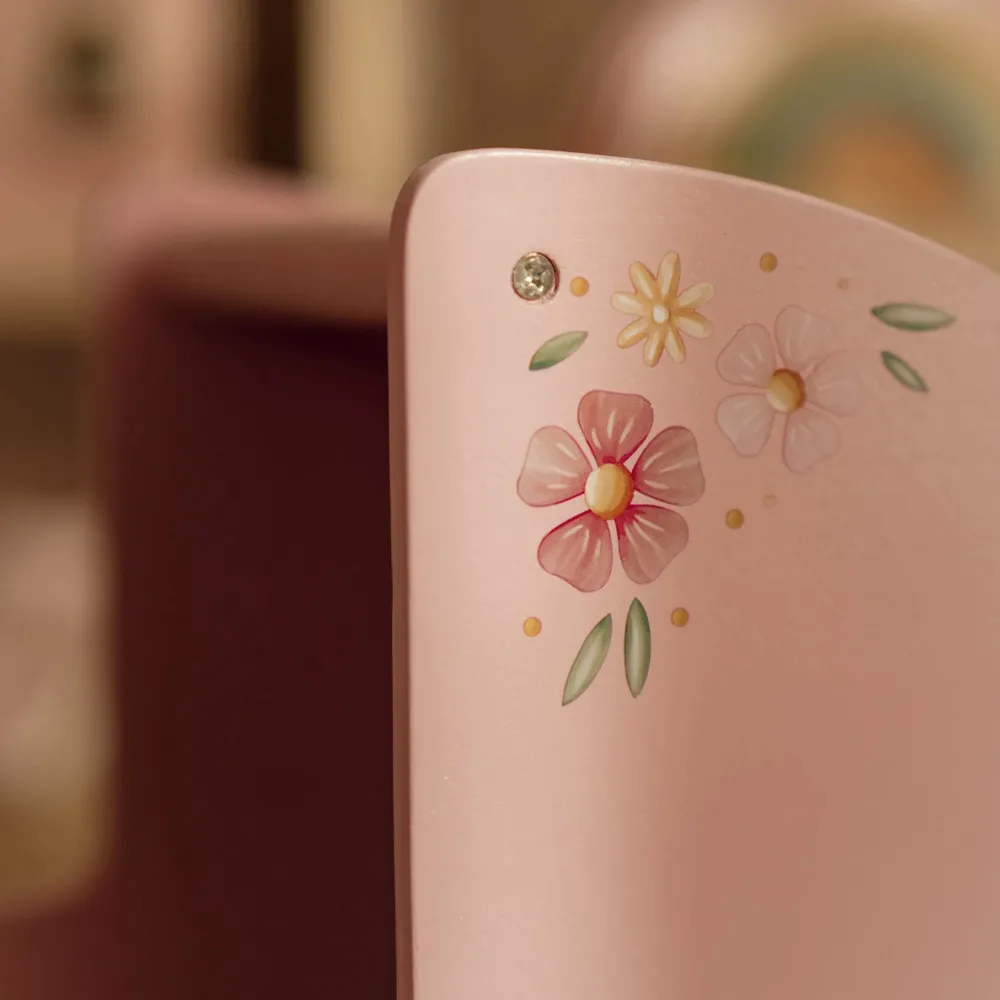 Little Dutch Houten poppenwagen - Roze