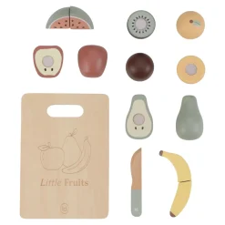 Little Dutch Houten snijfruit - Meerkleurig - Essentials