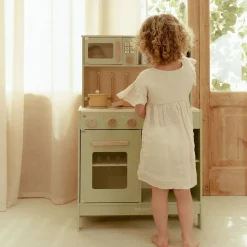 Little Dutch Houten speelkeuken - Groen