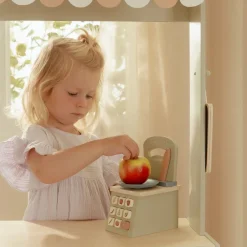 Little Dutch Houten speelweegschaal - Groen - Essentials