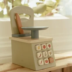 Little Dutch Houten speelweegschaal - Groen - Essentials