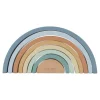 Little Dutch Houten Stapelregenboog - Blauw - Forest Friends