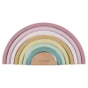 Little Dutch Houten Stapelregenboog - Roze - Fairy Garden