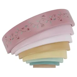 Little Dutch Houten Stapelregenboog - Roze - Fairy Garden