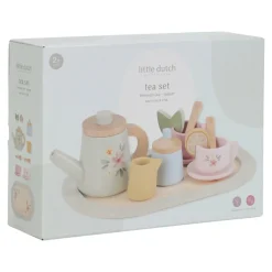 Little Dutch Houten theeservies - Meerkleurig - Essentials