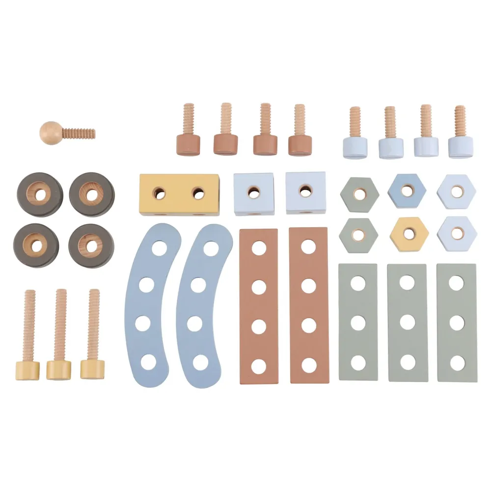 Little Dutch Houten werkbank - Blauw