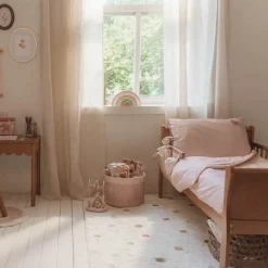 Little Dutch Junior dekbedovertrek - Roze - Fairy Garden